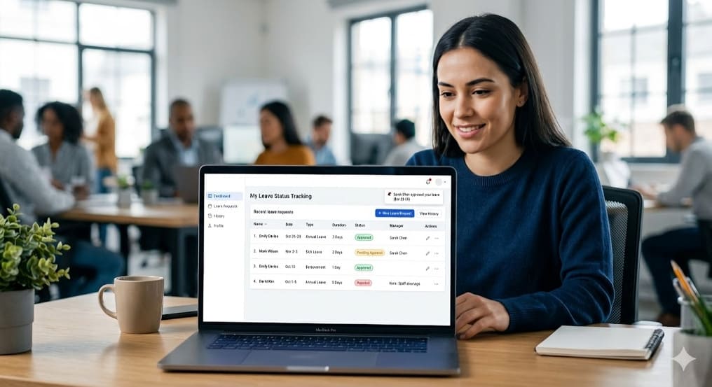 leave status tracking